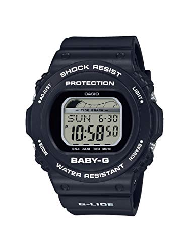 casio-blx-560-digitaluhr-damen-schwarz-mondphase-20-bar image 2
