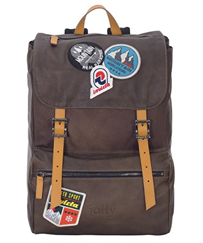 invicta-my-jolly-rucksack-18l-braun-laptopfach-leder image 8