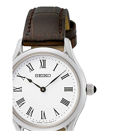seiko-classic-swr071p1-damen-armbanduhr-quarz-lederband image 5