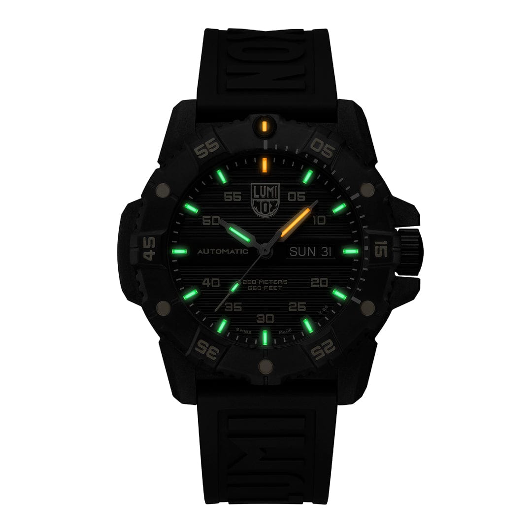 luminox-master-carbon-seal-automatic-herrenuhr-45-mm-gold image 2