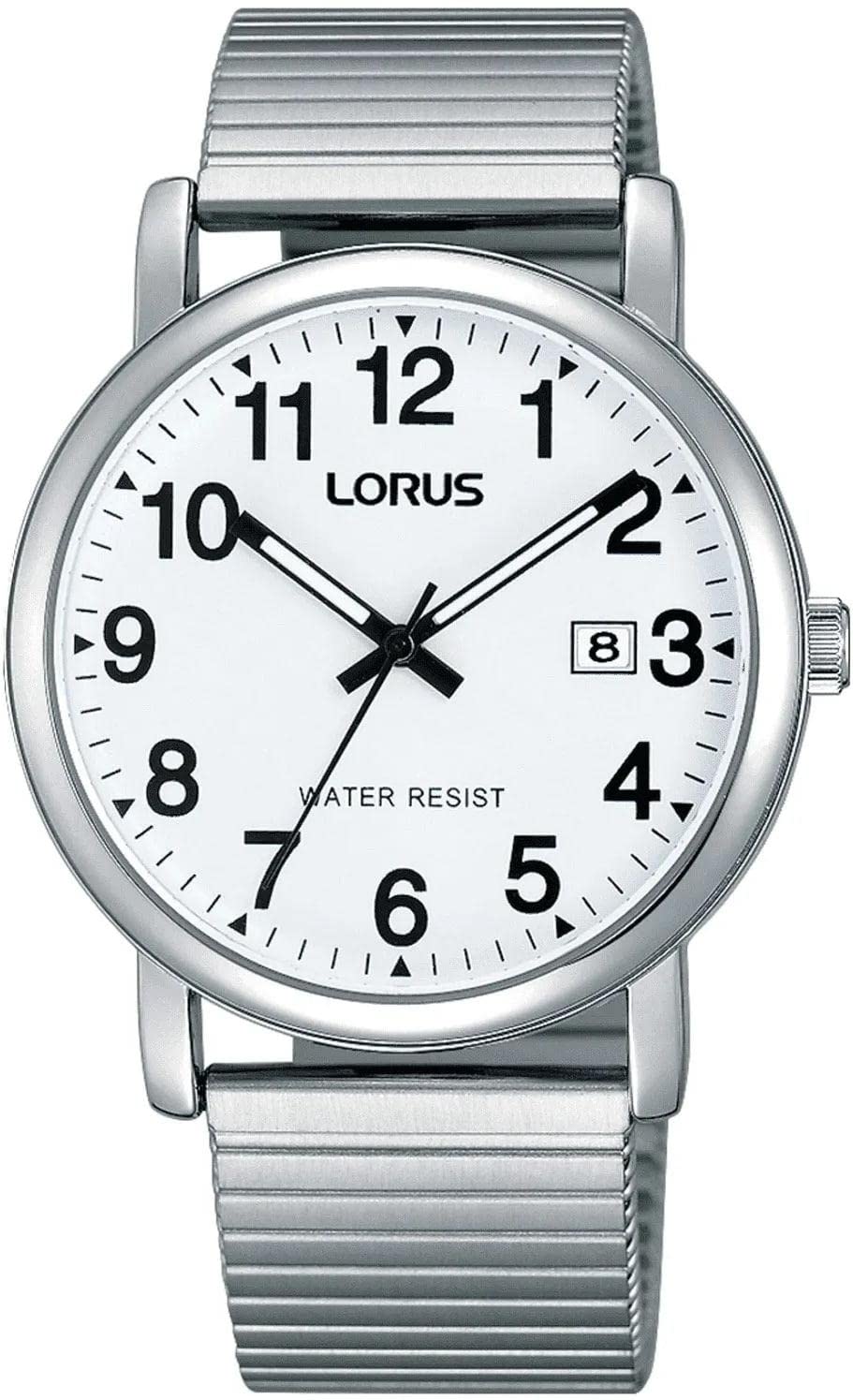 lorus-rg859cx5-damen-quarz-uhr-flexband-edelstahl image 1