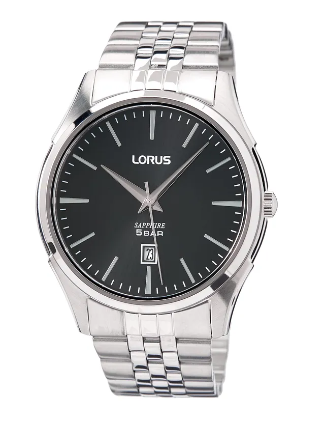 lorus-herrenuhren-classic-herrenuhr-silber-quarz image 1