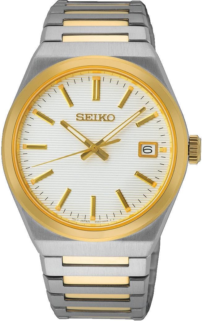 seiko-classic-sur553p1-herrenuhr-edelstahl-silber-schwarz image 4