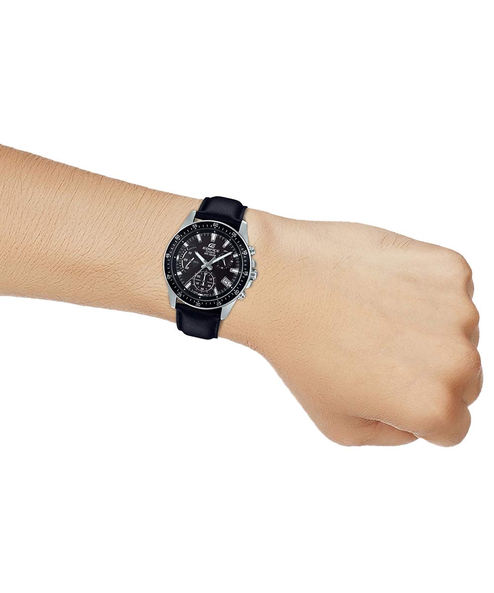 casio-edifice-efv-540l-chronograph-herrenuhr-leder image 4