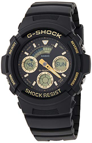casio-g-shock-aw-590-herrenuhr-schwarz-analog-digital image 4