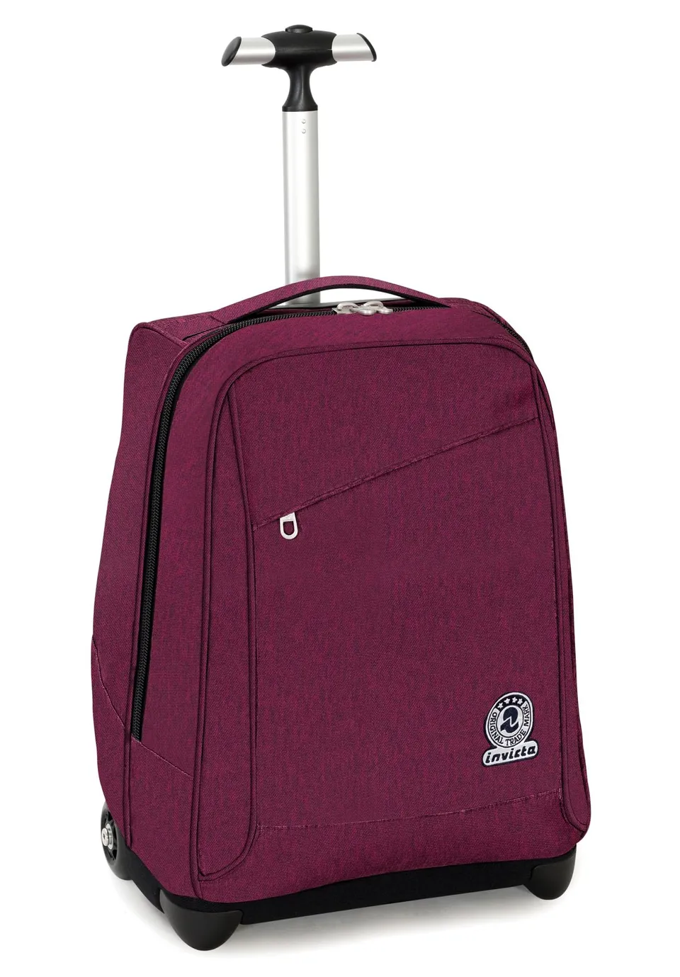 invicta-trolley-2-in-1-schulranzen-pflaumenrot-trolleyrucksack image 1