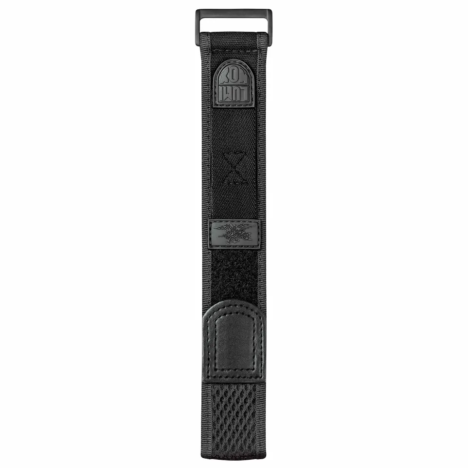 luminox-klettarmband-23-mm-schwarz-velcro-uhrenarmband image 1