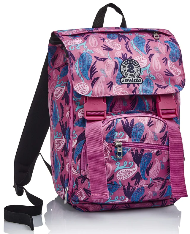 invicta-square-street-jungle-rucksack-schule-erweiterbar image 1