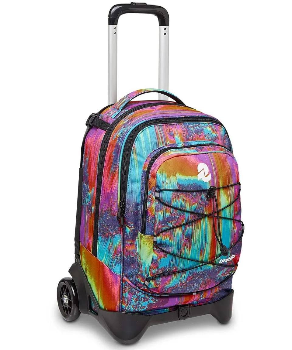 invicta-plug-trolley-mehrfarbig-doppeltasche-100mm image 1