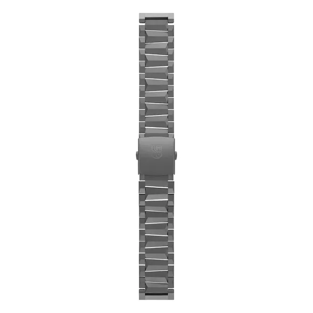 luminox-edelstahlarmband-23-mm-uhrenarmband-silber image 1
