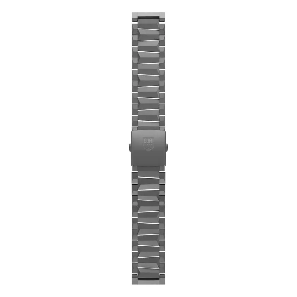 luminox-edelstahlarmband-23-mm-uhrenarmband-silber image 1