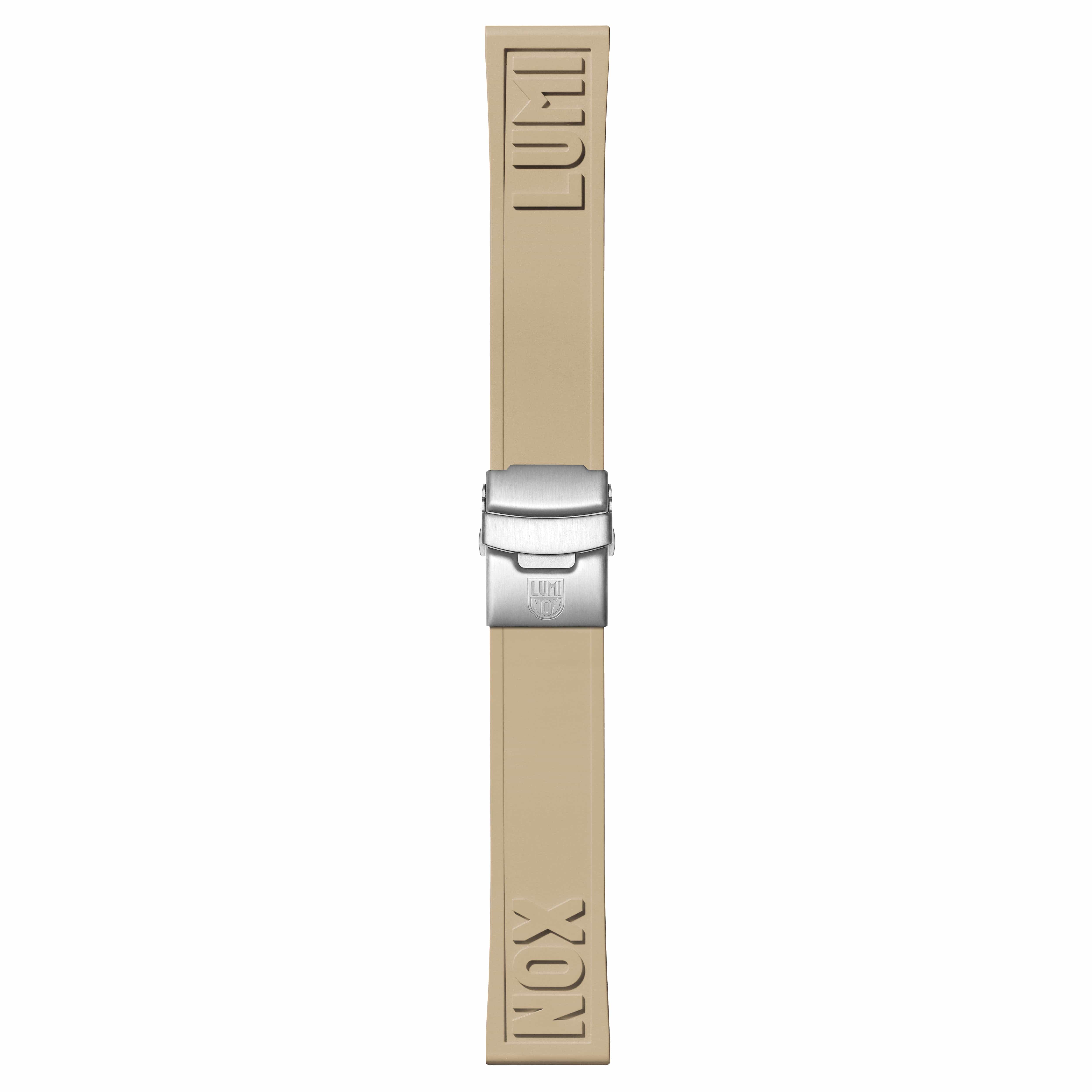 luminox-all-straps-cut-to-fit-kautschuk-uhrenarmband-24mm-sand image 1