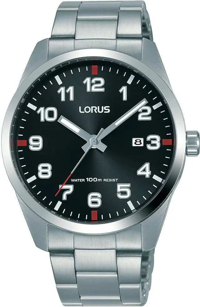 lorus-herrenuhren-rh973jx9-herrenuhr-edelstahl-klassik image 1