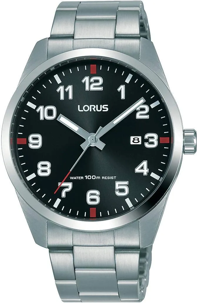 lorus-herrenuhren-rh973jx9-herrenuhr-edelstahl-klassik image 1