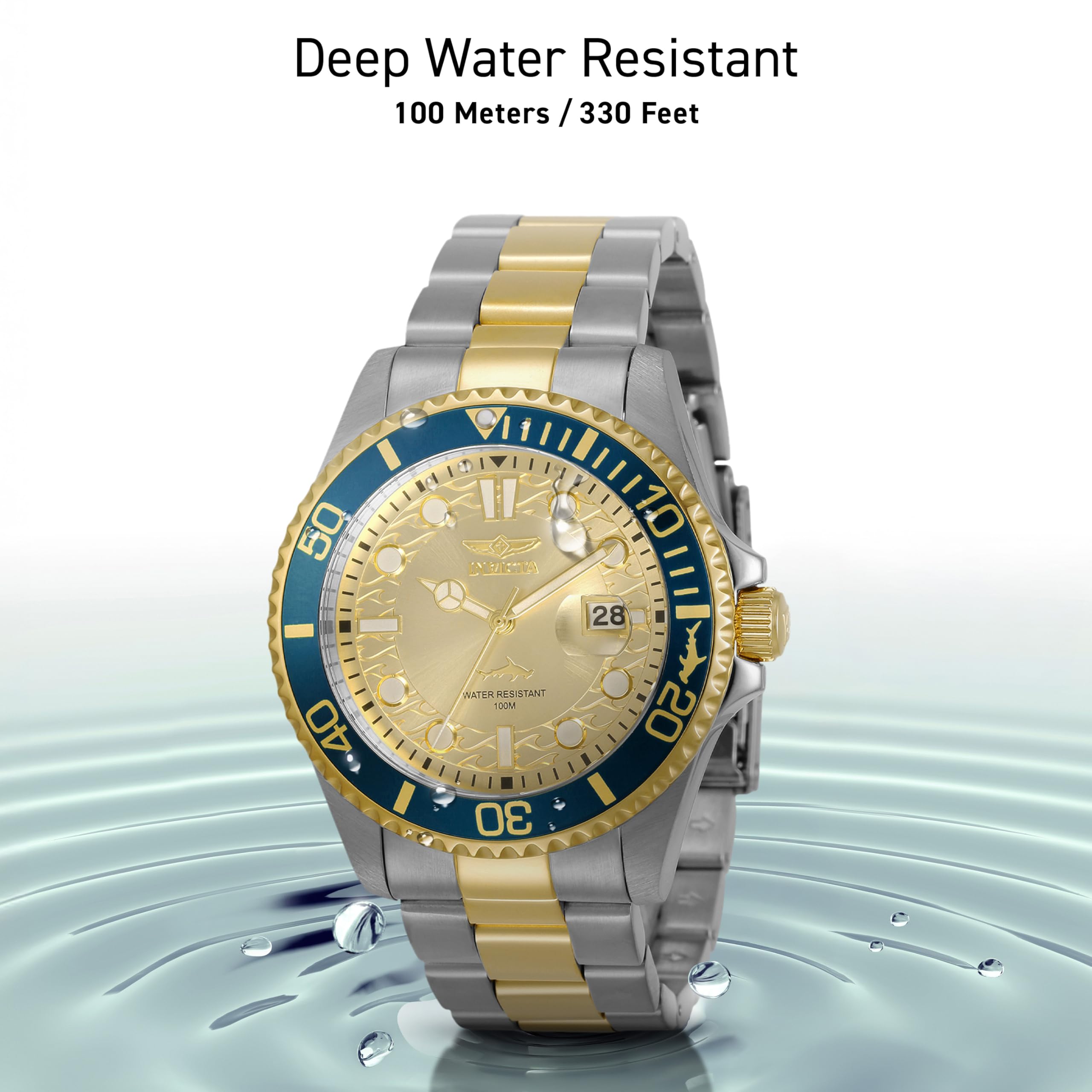 invicta-pro-diver-herrenuhr-43mm-quarz-blau-zwei-ton image 5