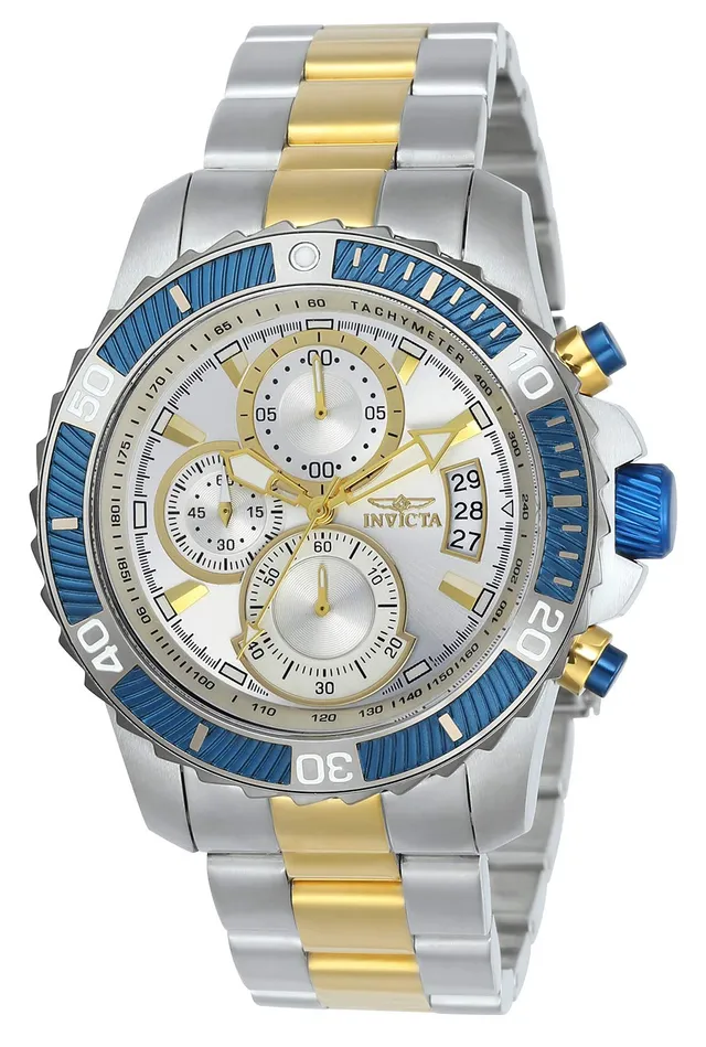 invicta-pro-diver-herrenuhr-edelstahl-45-mm-quarz image 1