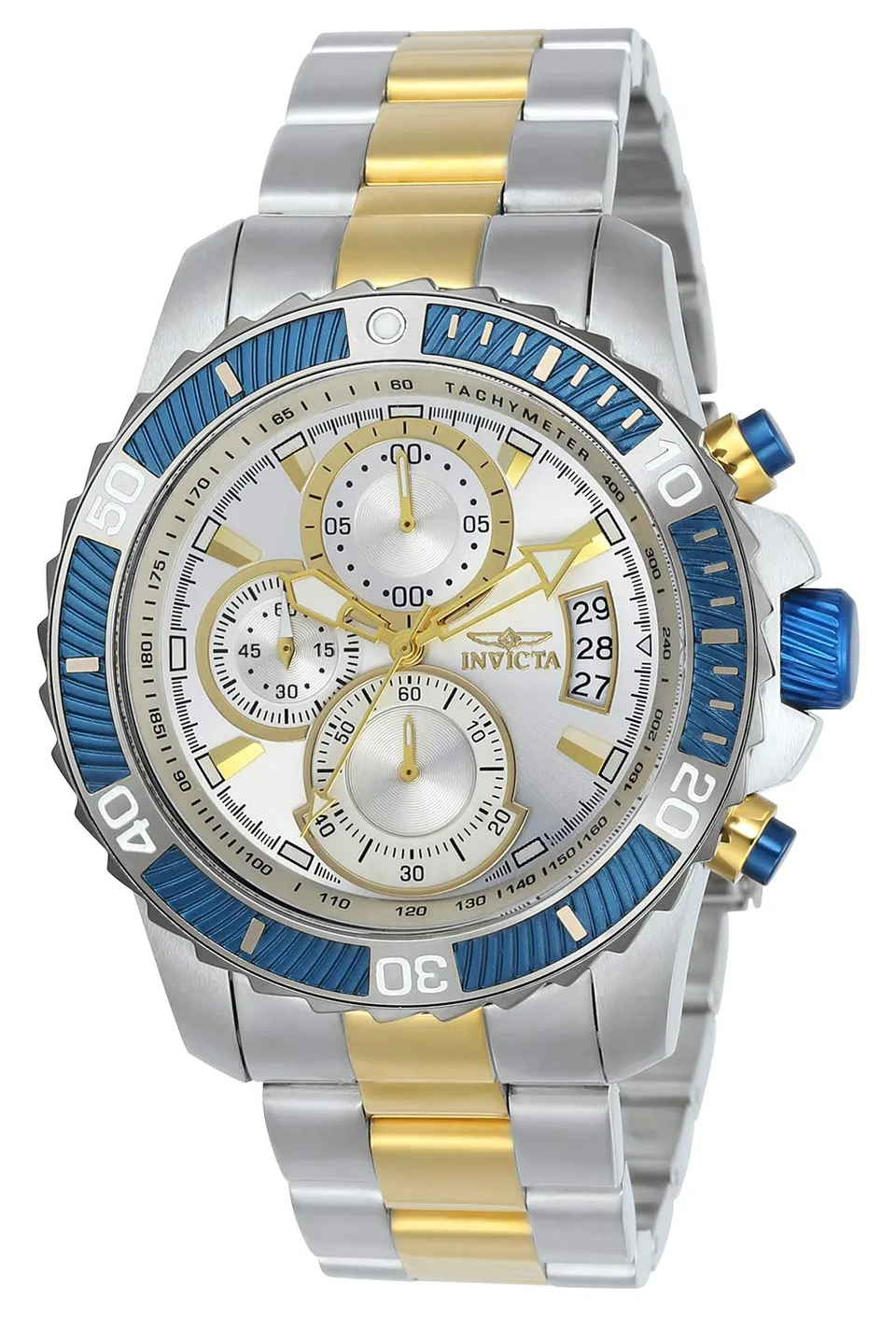 invicta-pro-diver-herrenuhr-edelstahl-45-mm-quarz image 1