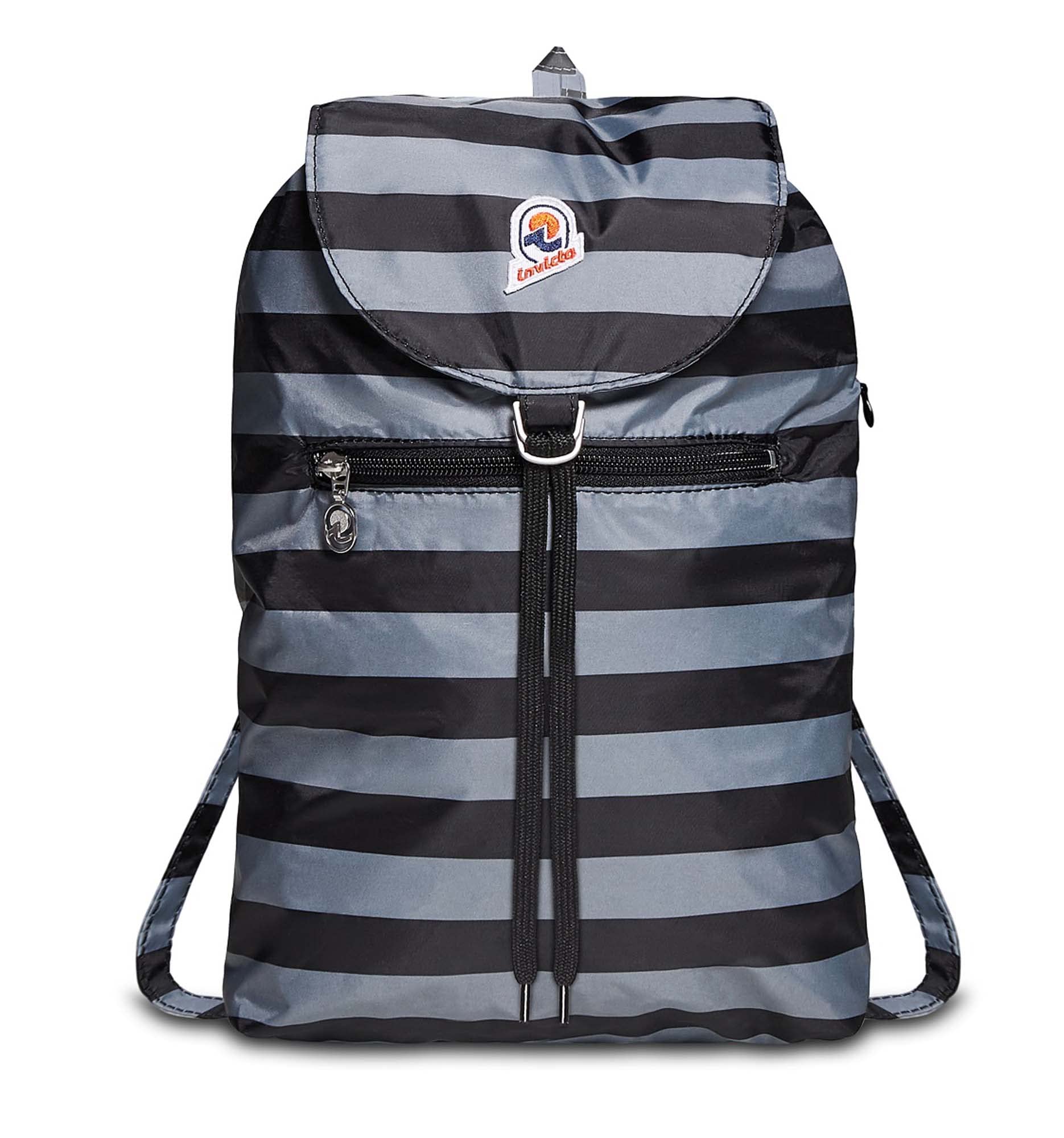 invicta-minisac-tagesrucksack-8l-gestreift-faltbar-daypack image 5