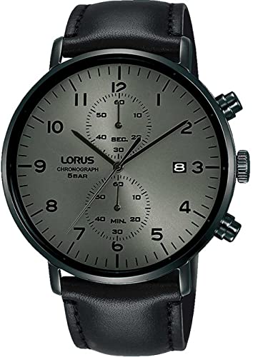 lorus-herrenuhren-rw405ax9-herrenuhr-leder-chronograph image 2