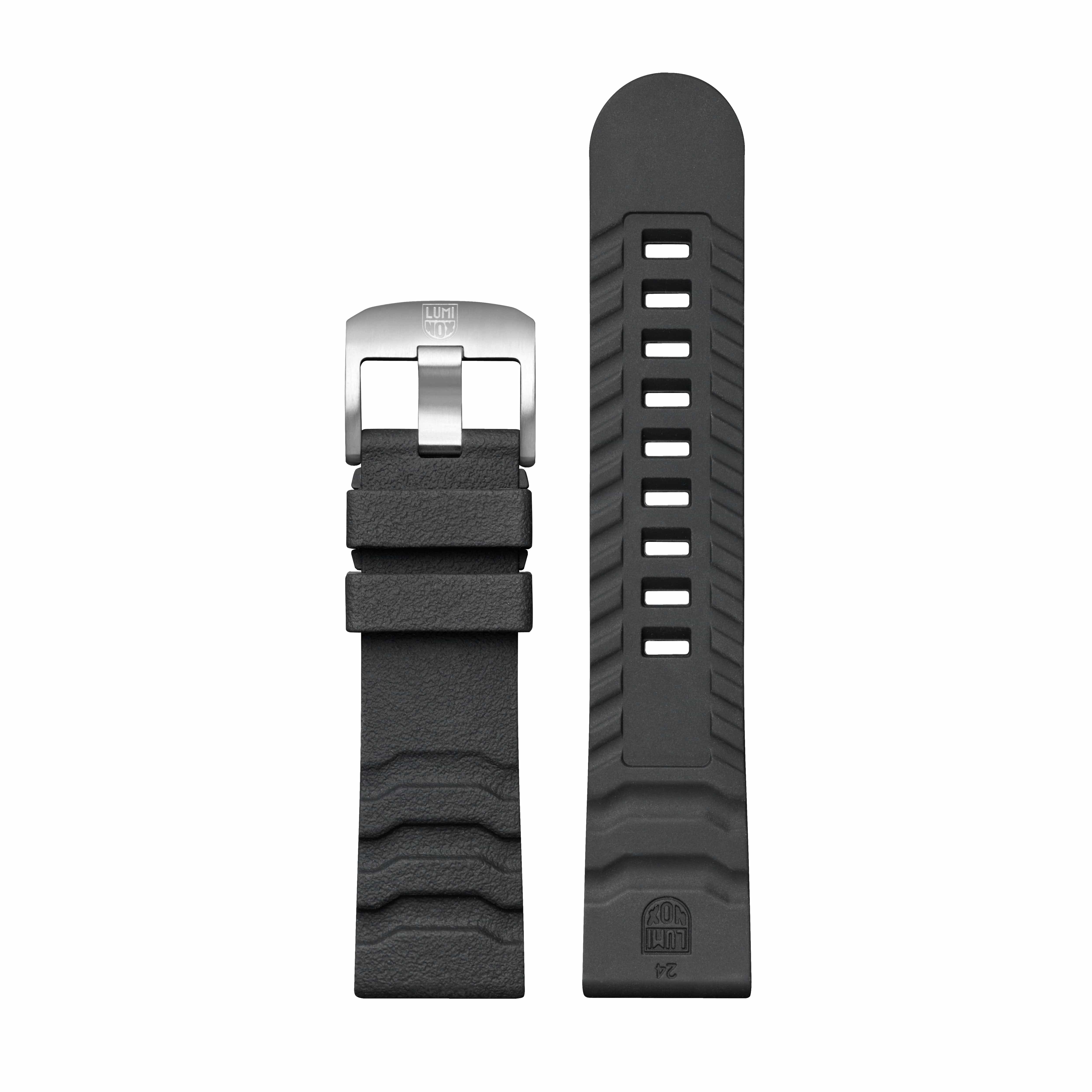 luminox-rubber-strap-uhrenarmband-24-mm-schwarz image 1