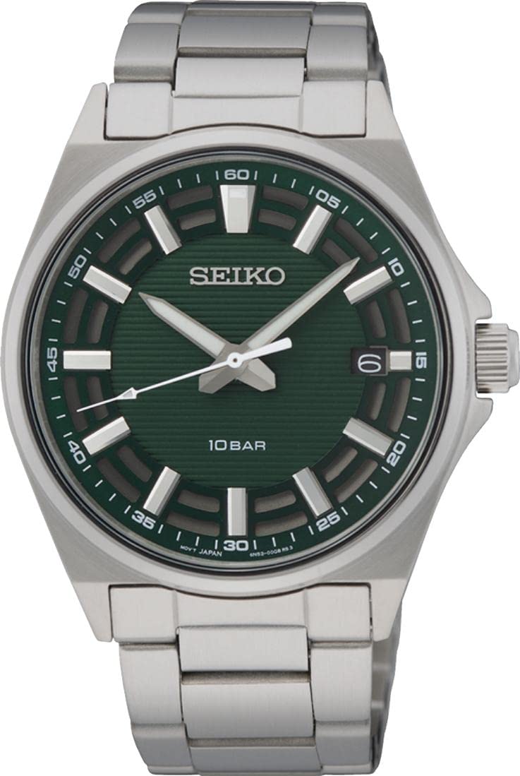 seiko-classic-sur503p1-herrenuhr-edelstahl-silber image 1
