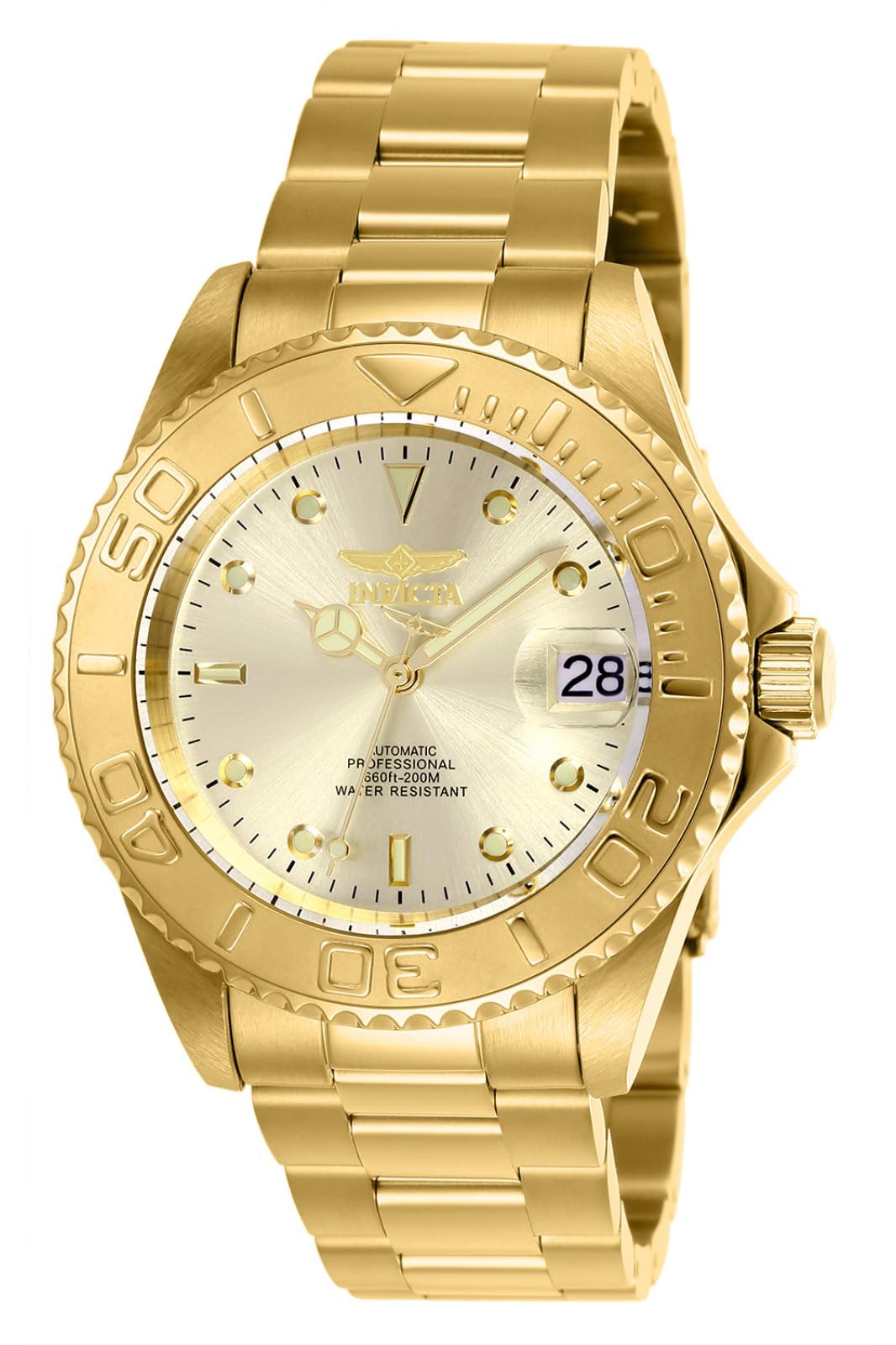 invicta-pro-diver-herrenuhr-automatik-gold-grau-40mm image 8