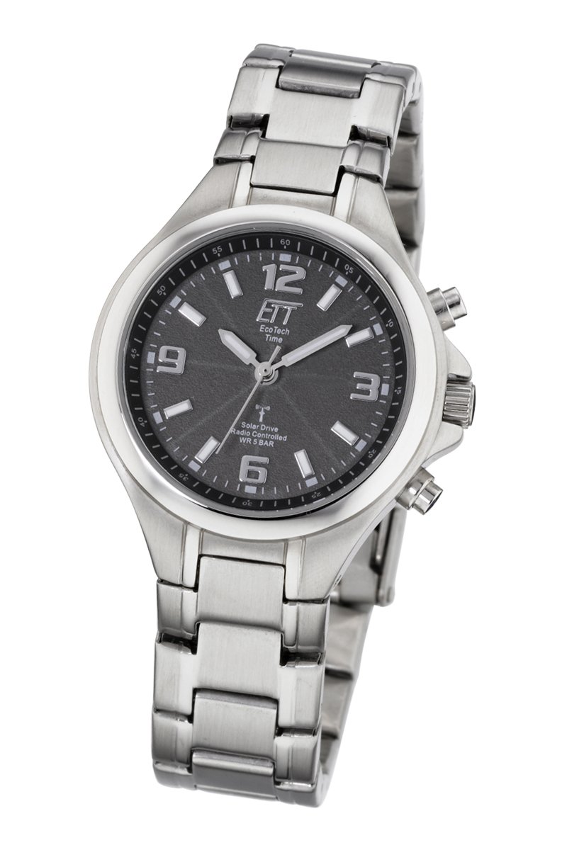ett-solar-drive-funk-damenuhr-els-11177-31m-silber-34mm image 1