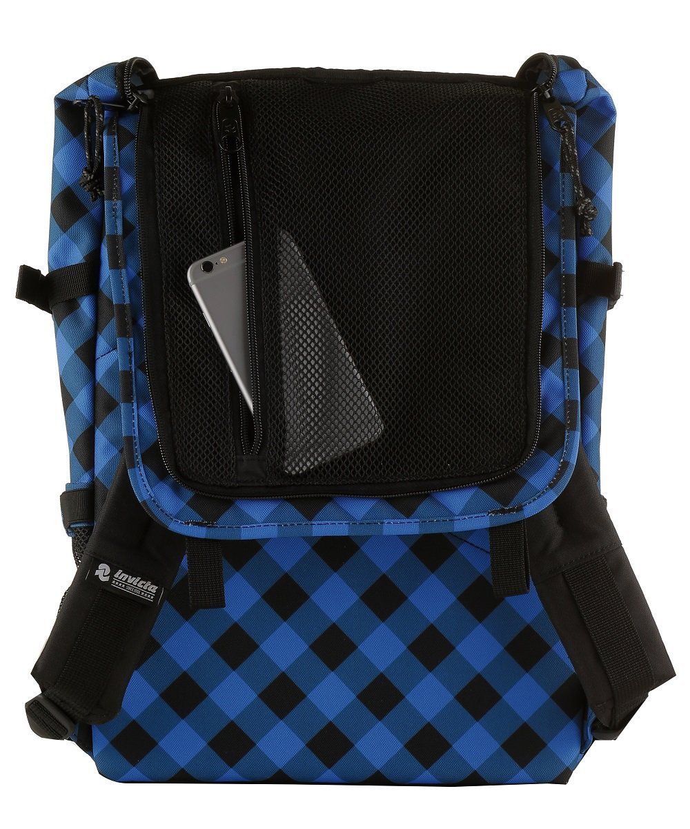 invicta-carlson-rucksack-triko-blau-schwarz-27l-laptop image 6