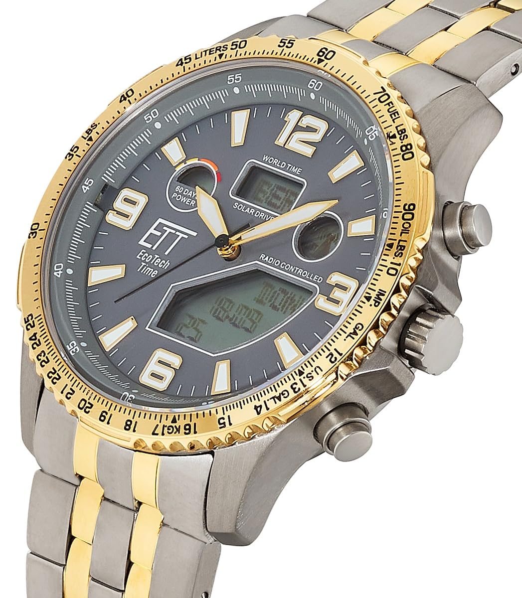ett-solar-drive-funk-egt-11722-52m-herrenuhr-titan-bicolor image 2