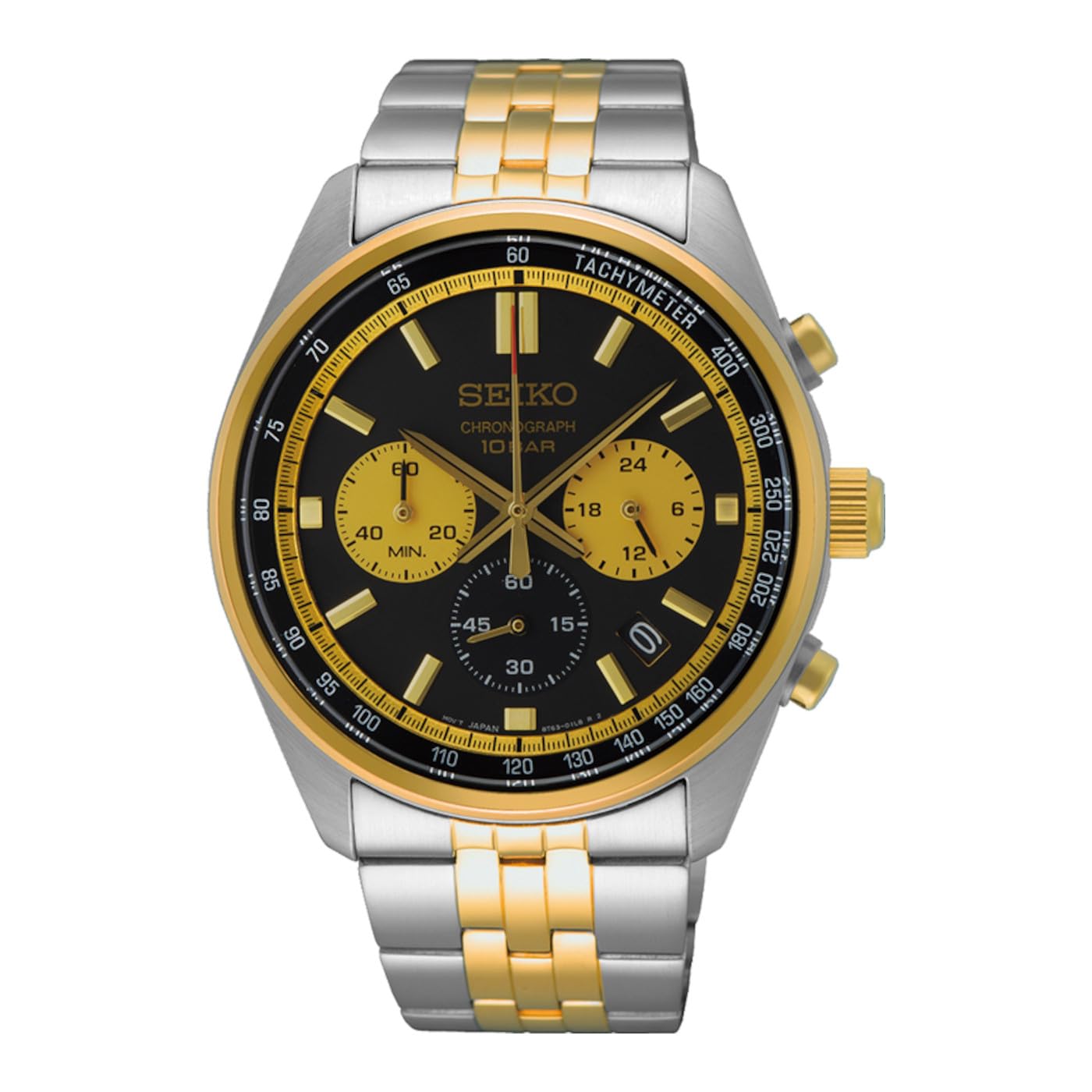 seiko-classic-analog-quarz-uhr-silber-wei image 2