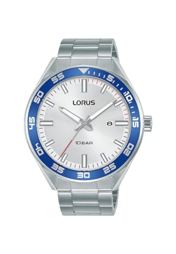 lorus-herrenuhren-analog-quarz-herrenuhr-silber-metall image 3
