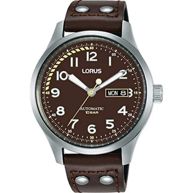 lorus-automatic-herrenuhr-edelstahl-metallband-mechanik image 1