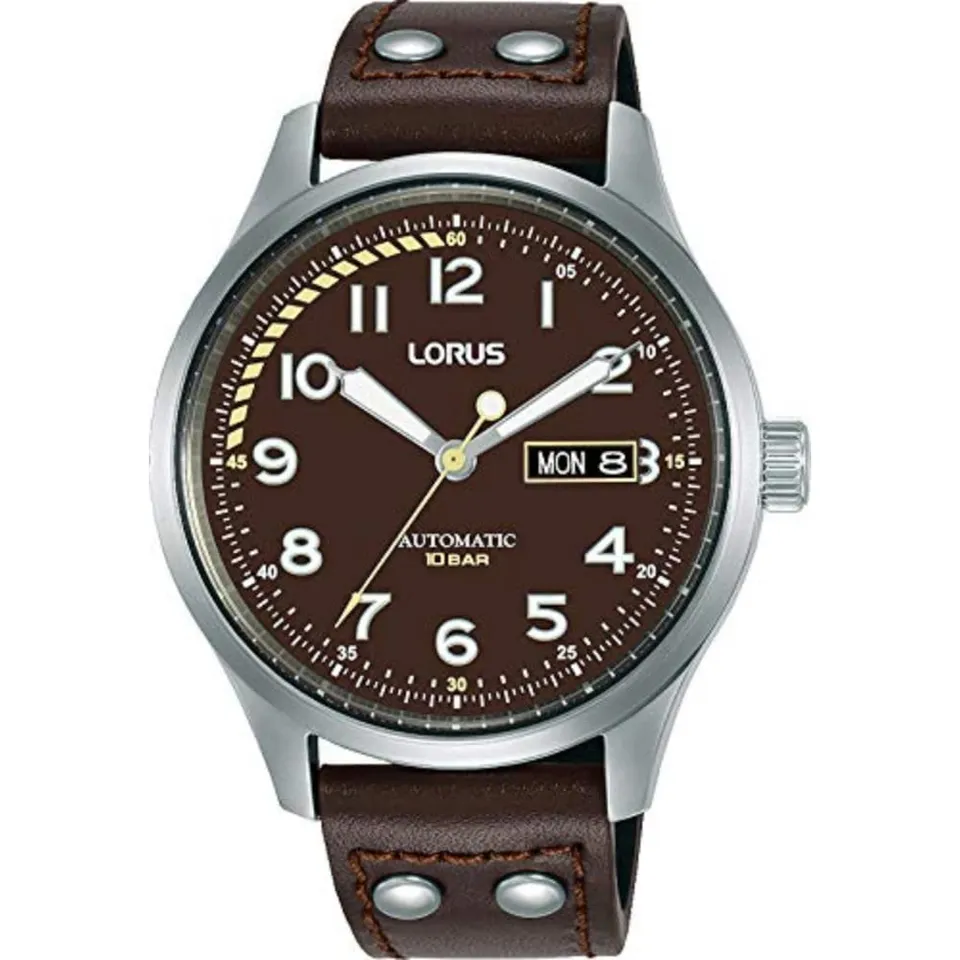 lorus-automatic-herrenuhr-edelstahl-metallband-mechanik image 1