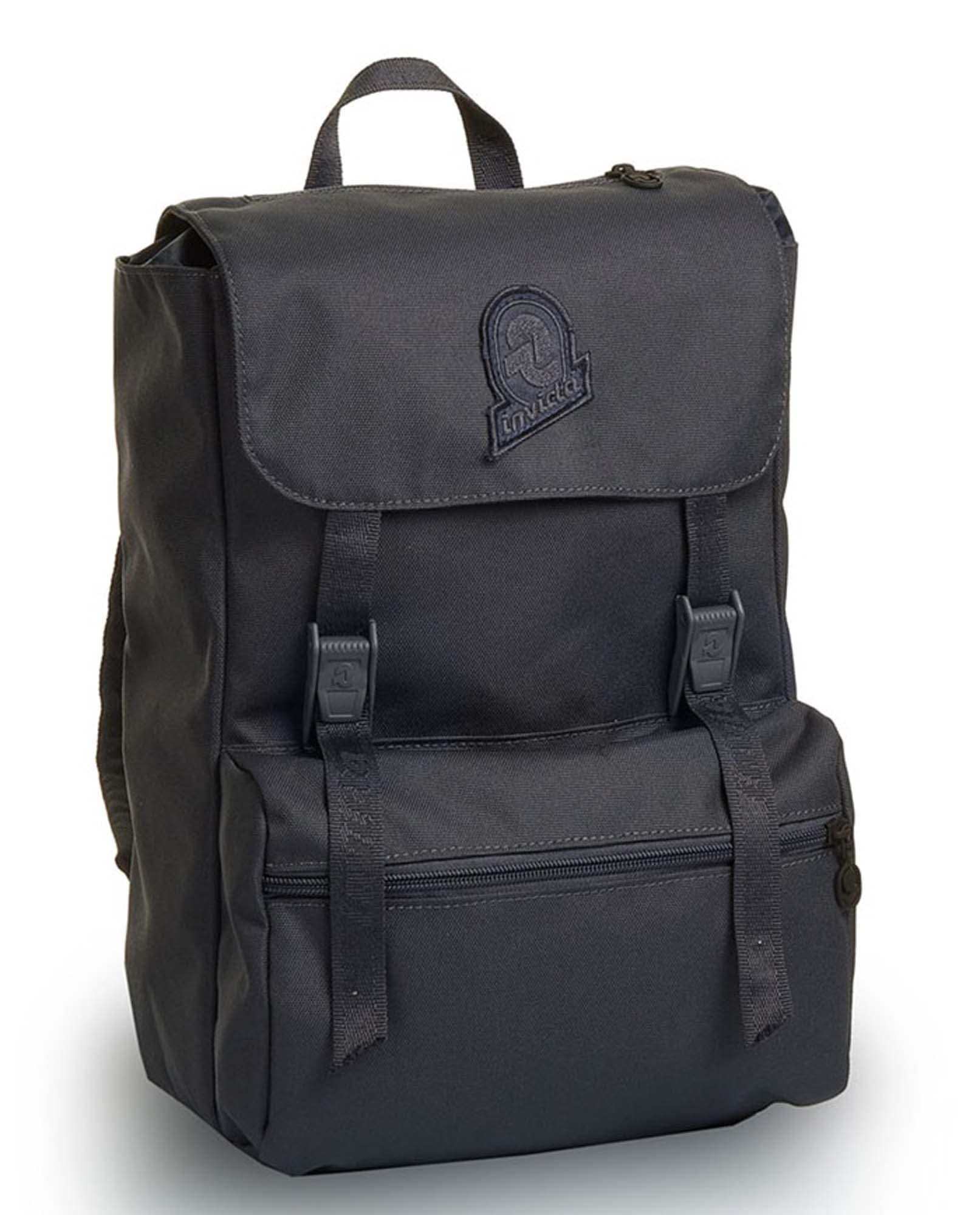 invicta-jolly-s-solid-recycled-rucksack-schwarz-nachhaltig image 4