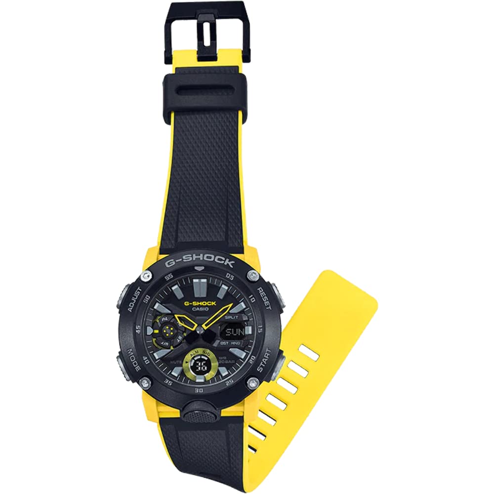 casio-g-shock-ga-2000-unisex-uhr-analog-digital-gelb image 2