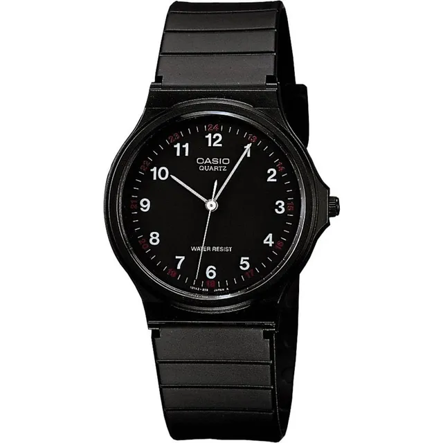 casio-collection-mq-24-armbanduhr-schwarz-kunststoff-quarz image 1