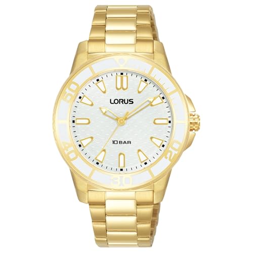 lorus-damenuhren-damenuhr-metall-gold-analog-quarz image 6