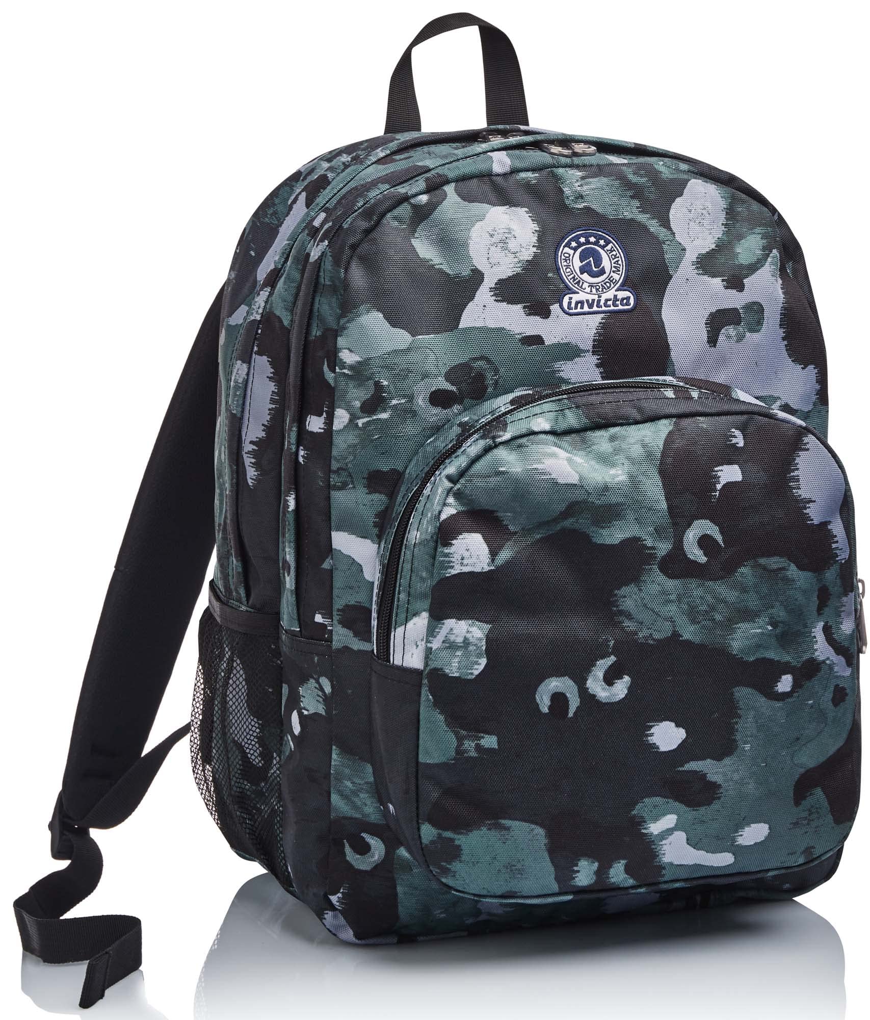 invicta-strong-camo-rucksack-grau-schwarz-38l-doppelfach image 4