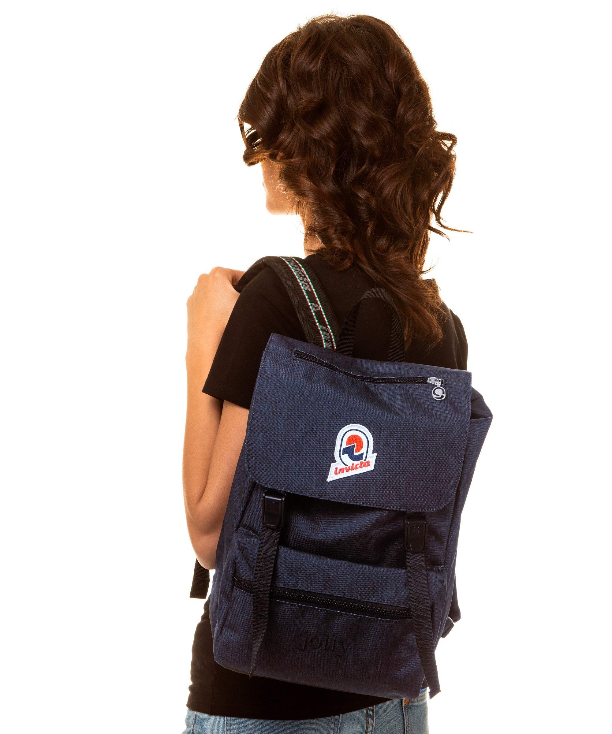 invicta-jolly-solid-rucksack-blau-15l-recycled-pet image 7