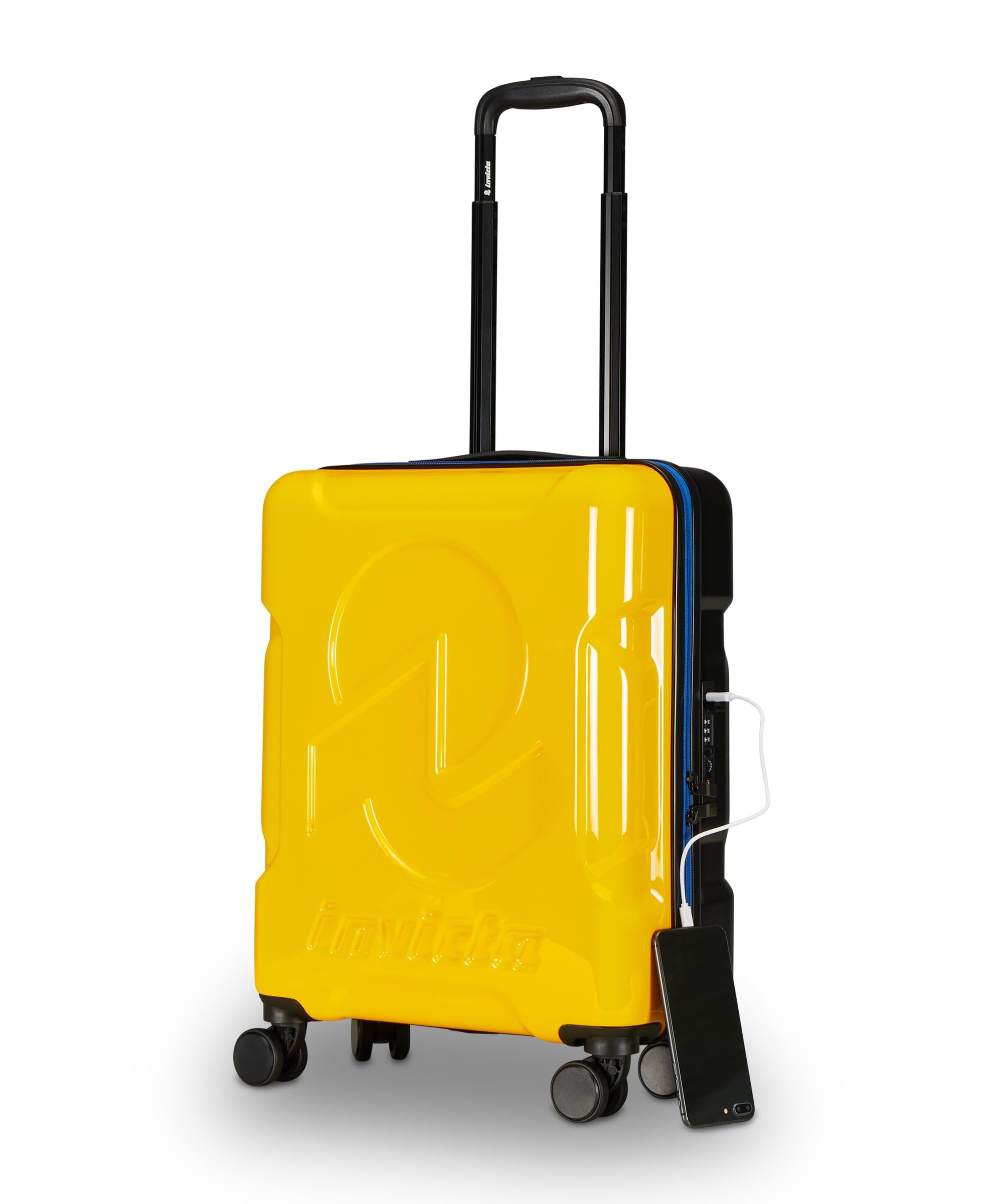 invicta-trolley-rollkoffer-gelb-abs-tsa-handgep-ck image 8