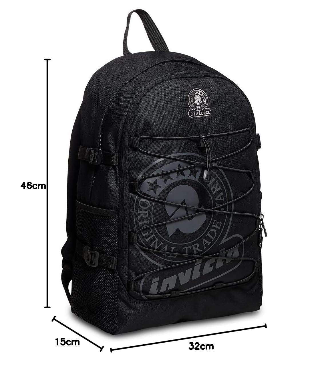 invicta-active-rucksack-einf-chrig-moosgr-n-mit-einem-fach image 7