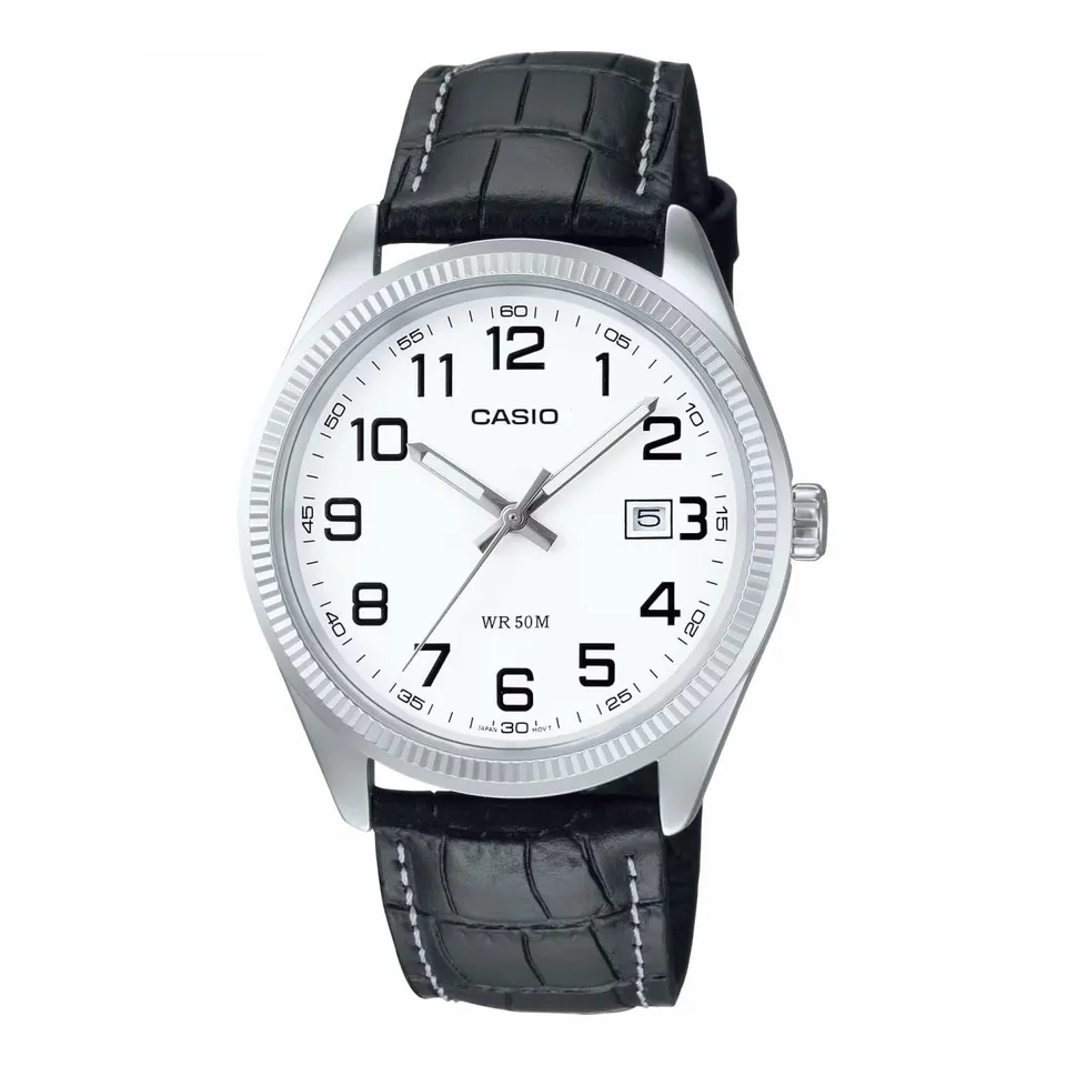casio-collection-analog-herrenuhr-silber-edelstahl-38-5-mm image 1