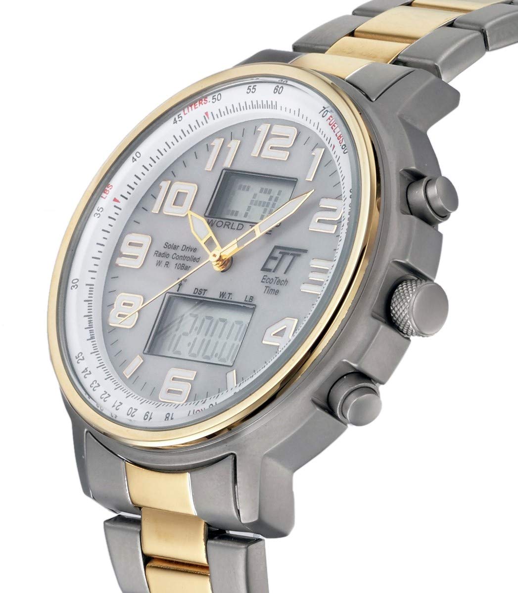 ett-solar-drive-funk-egs-11345-23m-herrenuhr-chronograph-edelstahl image 2