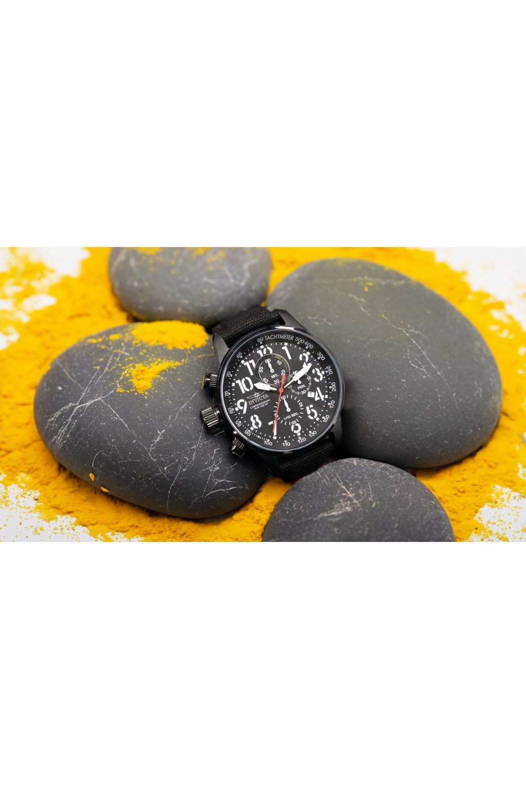 invicta-force-herrenuhr-46mm-schwarz-edelstahl-quarz image 6