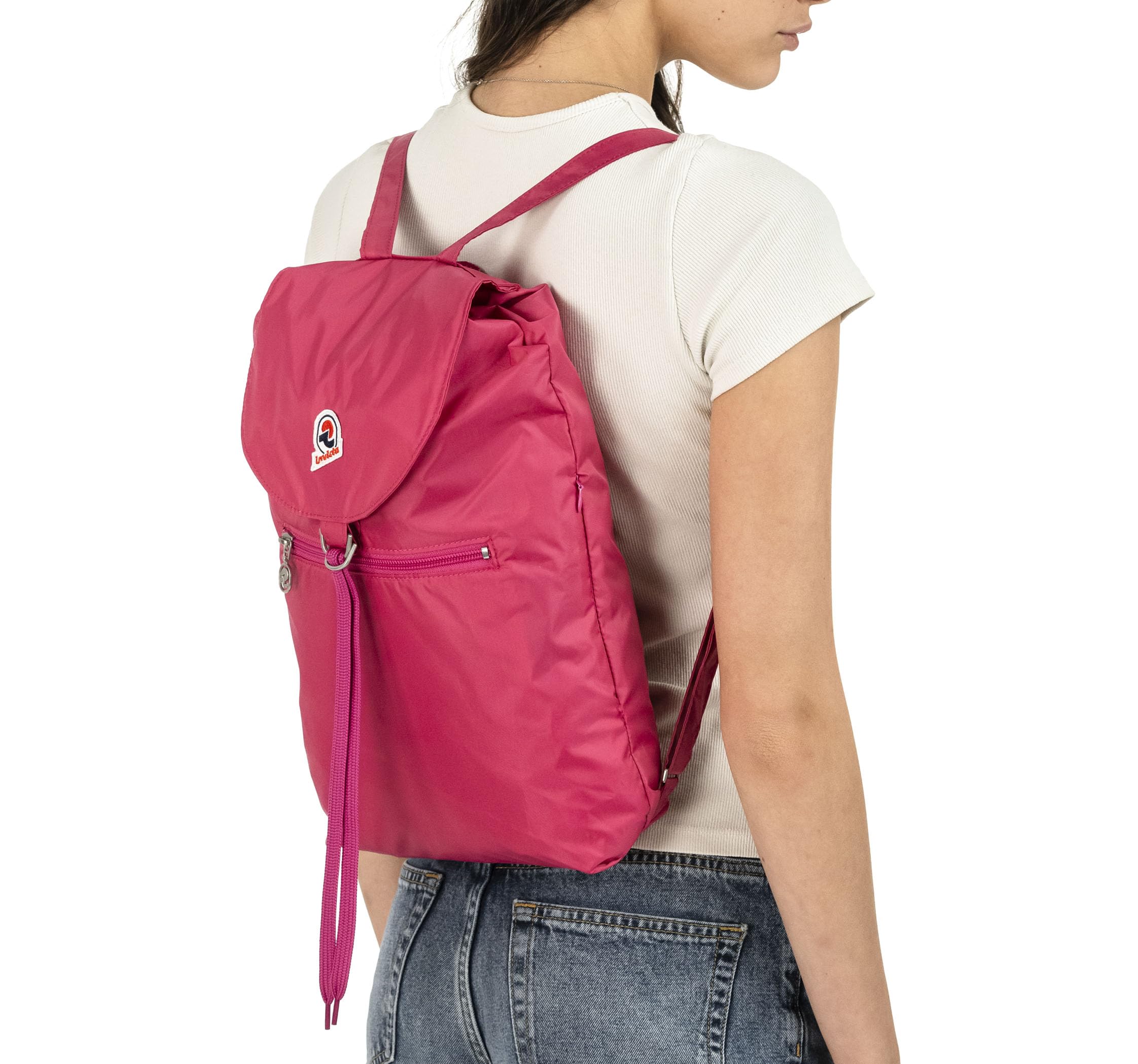 invicta-minisac-tagesrucksack-8l-rosa-faltbar image 4