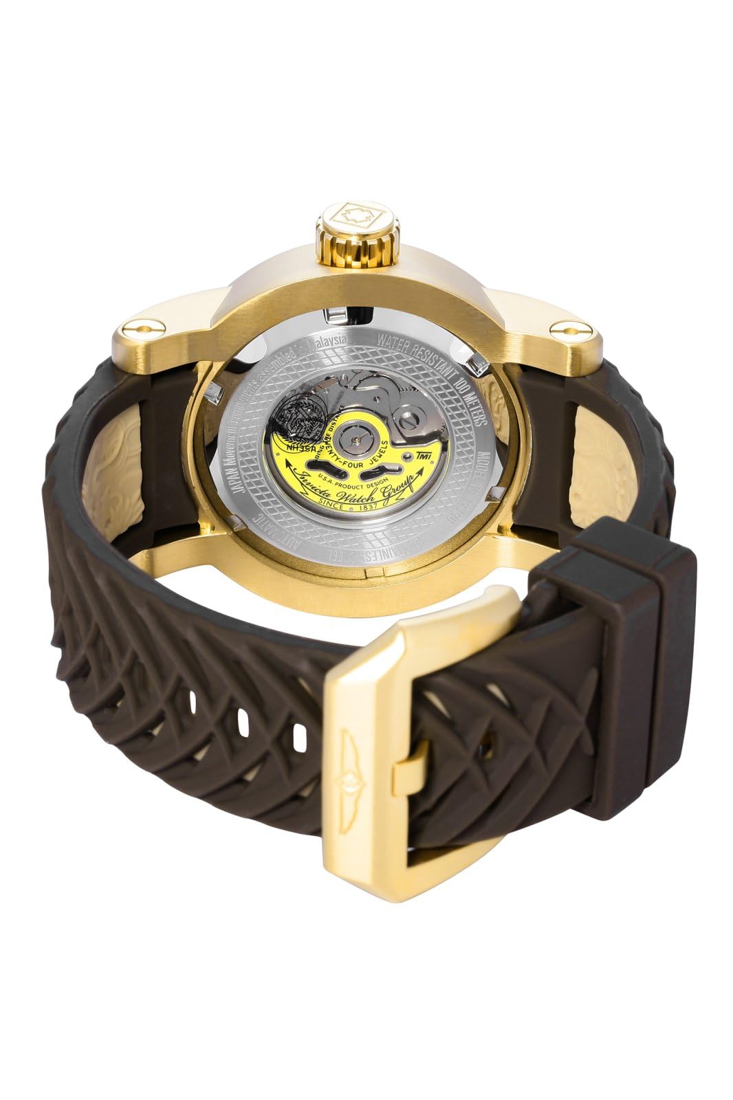 invicta-s1-rally-48mm-herren-automatikuhr-gold-schwarz image 4