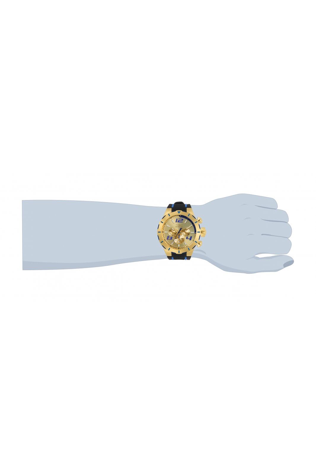 invicta-s1-rally-herrenuhr-53-mm-gold-blau-quarz image 5