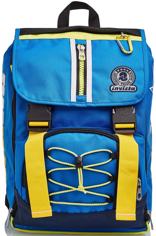 invicta-square-camo-rucksack-blau-erweiterbar-28l image 1