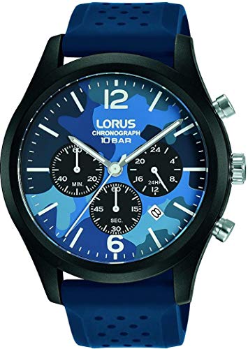 lorus-sport-herren-chronograph-armbanduhr-rt301jx9-blau image 4