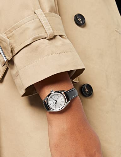 seiko-classic-damenuhr-silber-lederband-quarz image 8